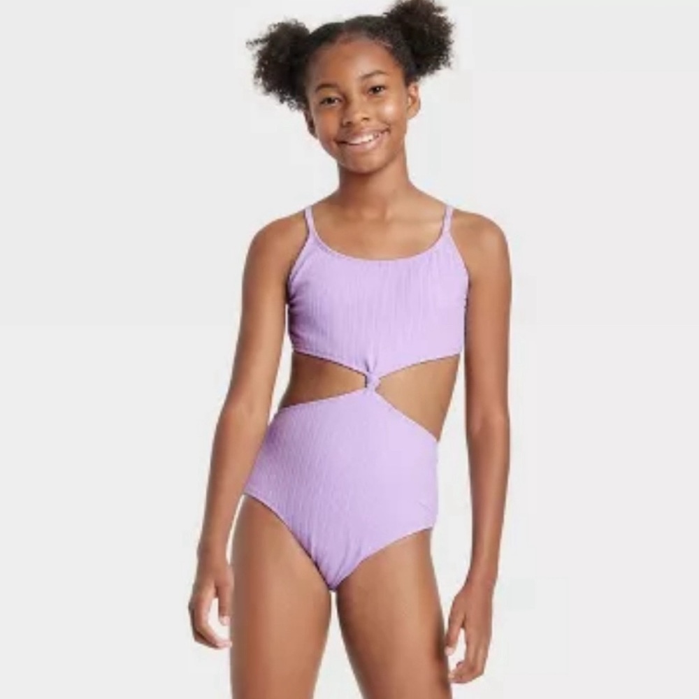 art class Ribbed One Piece Swimsuit